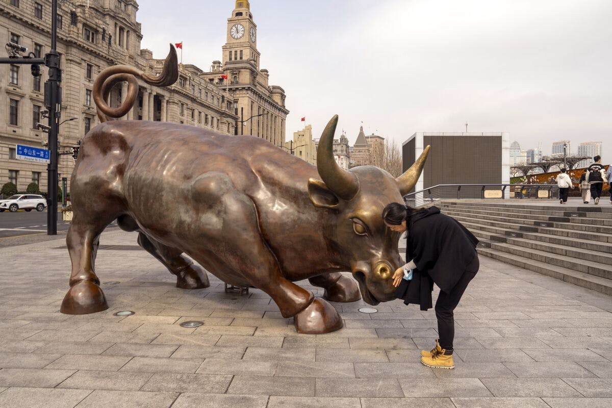 Chinese Stocks Soar Most Since 2015, Heading for Bull Market - Bloomberg image