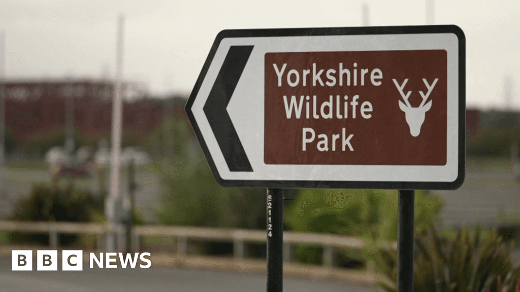 Man dies after tiger attack at wildlife park - BBC image