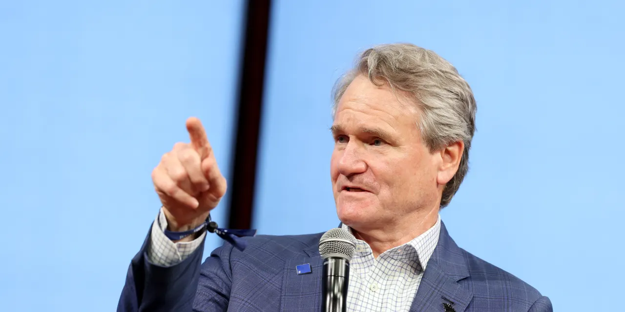 Bank of America CEO Sparks Bank Stock Selloff With One Small Word - Barron's image