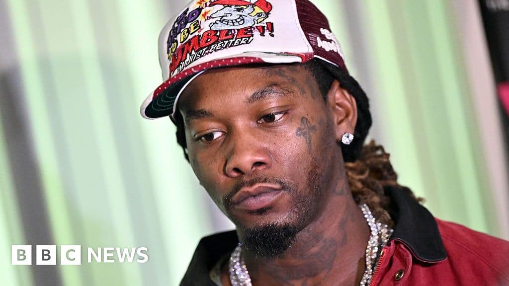 Offset: Former Migos rapper shot in Florida - reports - BBC image