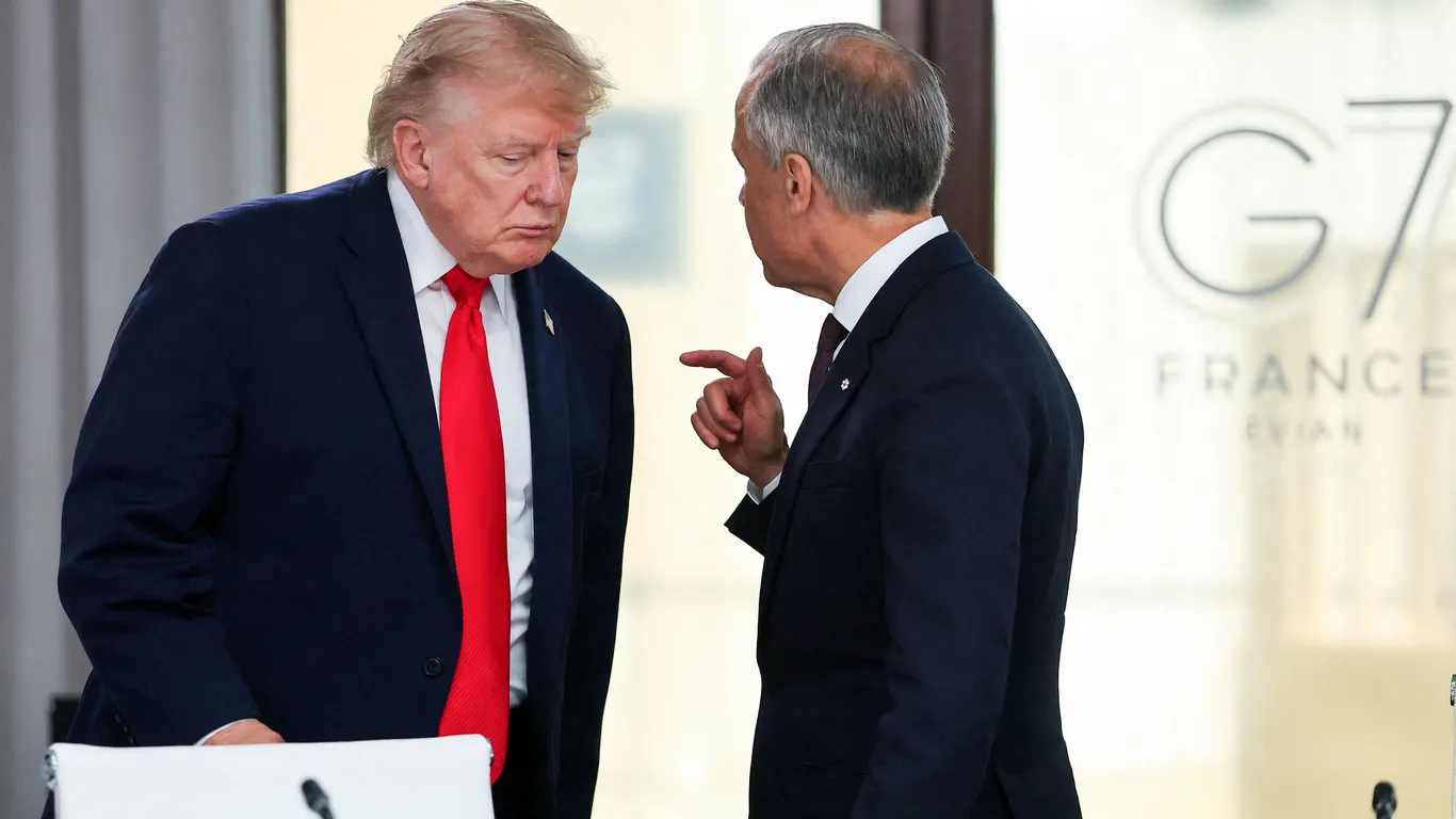 Trump bans some Canadian imports as North America trade war intensifies - Axios image