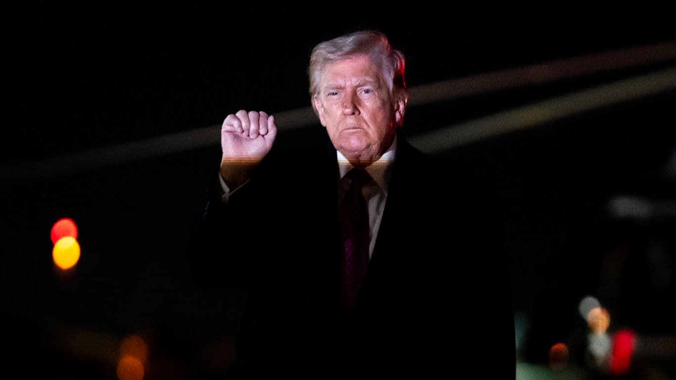 Trump says Iran deal possible by Tues., otherwise "I am blowing up everything" - Axios image