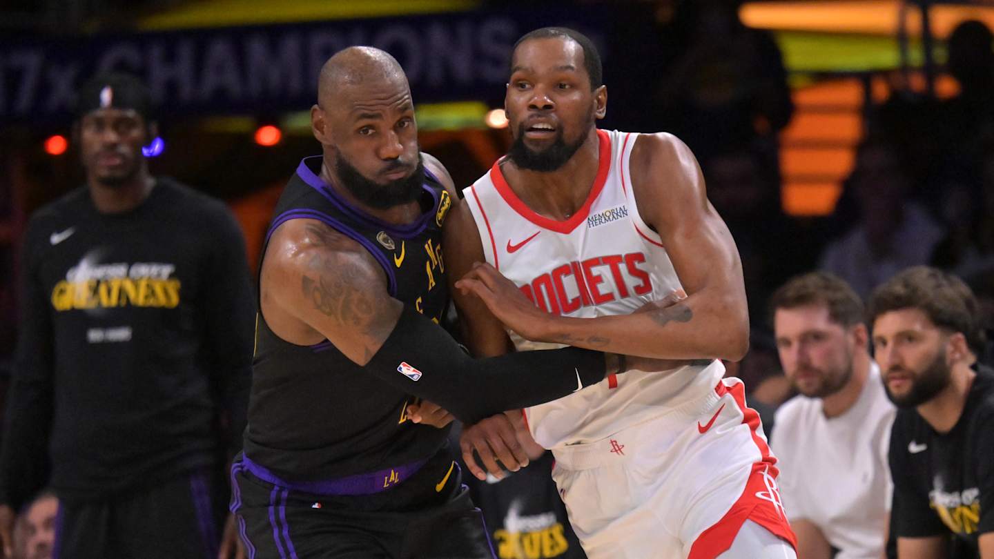 NBA Playoffs Scores, Live Updates: Kevin Durant, LeBron James Off to Strong Starts in Lakers-Rockets Game 2 - Sports Illustrated image